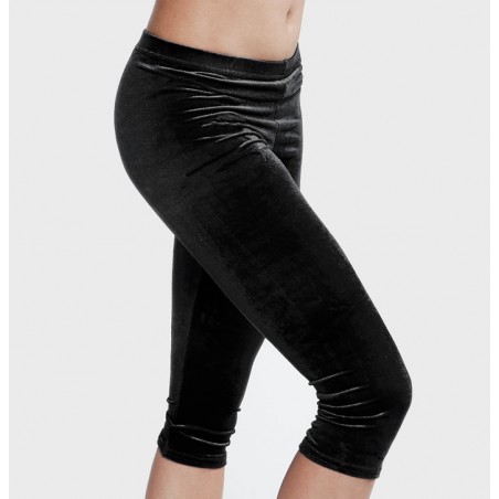 corsaire velours lisse noir