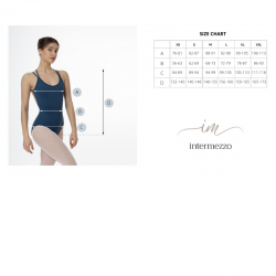 Eiskunstlaufdress IM31624 marineblau