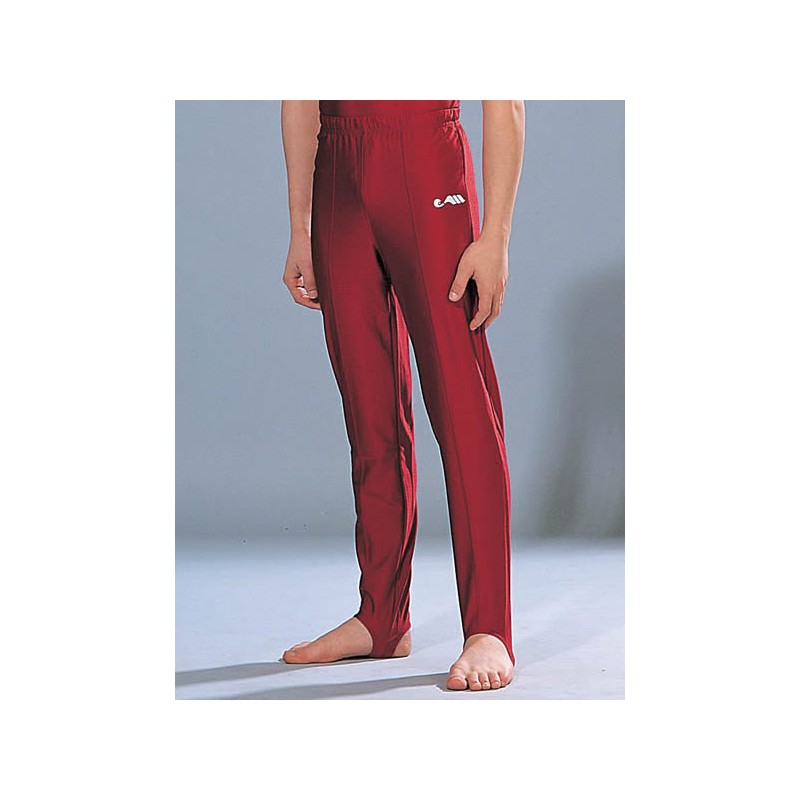 72 Kunstturnhose karminrot