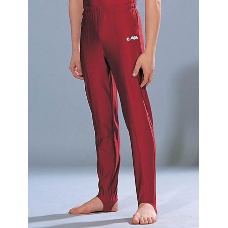 72 Kunstturnhose karminrot