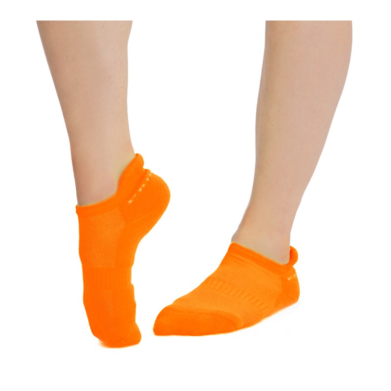 Chaussettes Pridance orange fluo