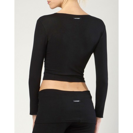 Wickeltop zum überziehen - Vidy schwarz