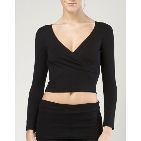 Wickeltop zum überziehen - Vidy schwarz