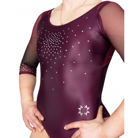 Justaucorps ROMANTIC burgundi