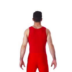 NEW Léotard lycra mat rouge