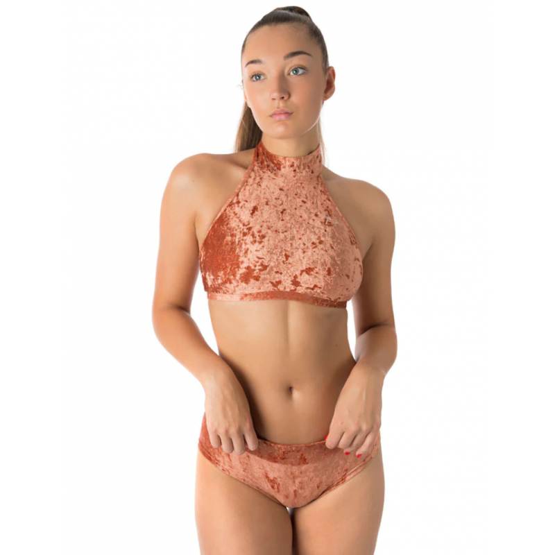 Top LISETTE samt bronze Dragonfly