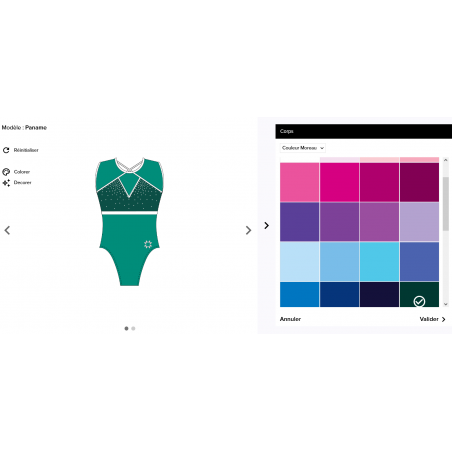 DESIGNER GYMDRESS MOREAU