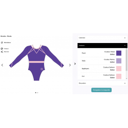 DESIGNER GYMDRESS MOREAU