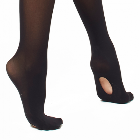 Strumpfhose umwandelbare schwarz 0883