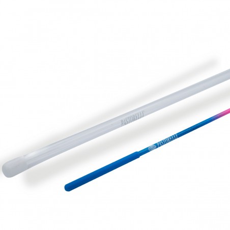 blau-rosa grip blau Glitterstab