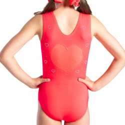 Justaucorps SHEER LOVE rouge