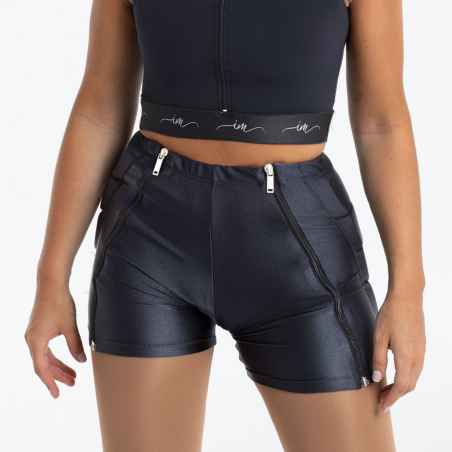 Eiskunstlauf Short mit Schaumstoffschutz