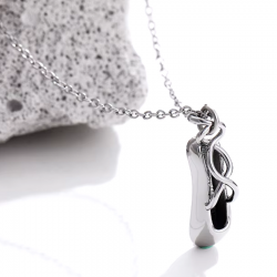 Collier chausson argenté