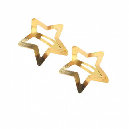 Haarspange duo goldene sterne