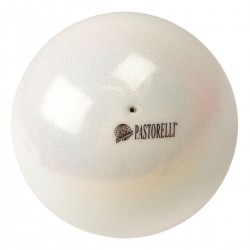ball High Vision glitter weiss