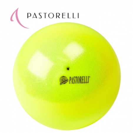 ballon High Vision glitter jaune fluo