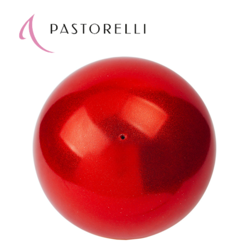 ballon Junior High Vision glitter rouge