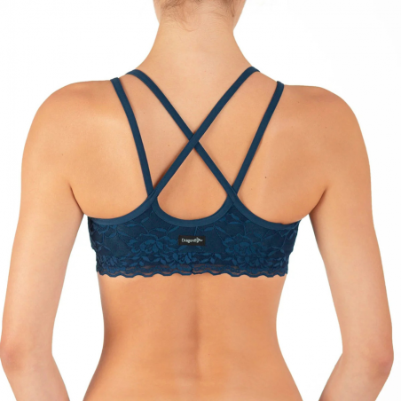 Brassière NICOLE lace pétrole