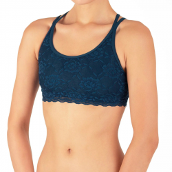 Brassière NICOLE lace pétrole