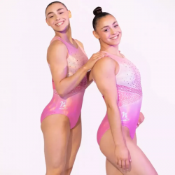 Gymdress FLOURISH pink