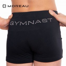 Short Mikrofaser GYMNAST schwarz