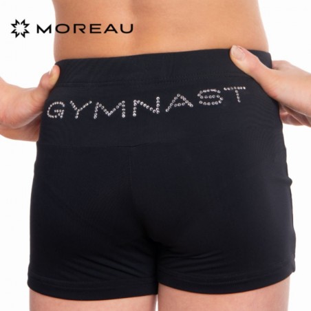 Short Mikrofaser GYMNAST schwarz