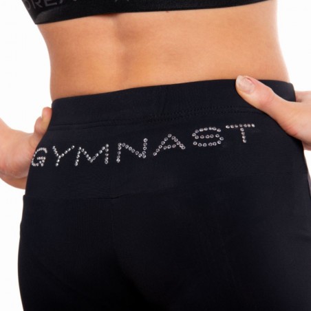 Short Mikrofaser GYMNAST schwarz