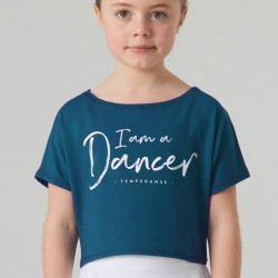 crop top AGILE I AM DANCER pruss