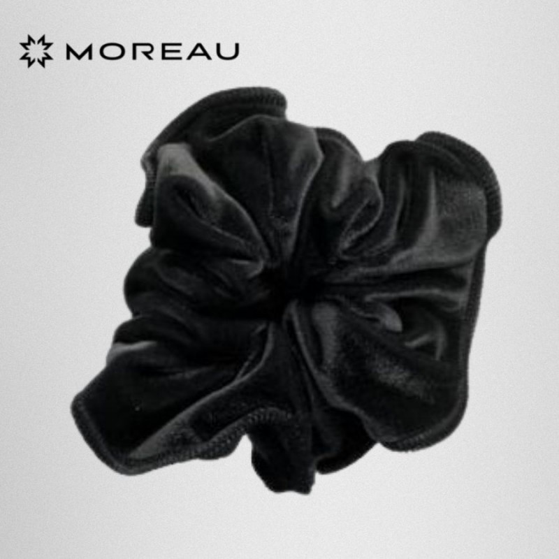 Chouchou velours ras noir