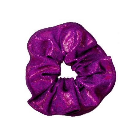 Chouchou lycra poudré cassis