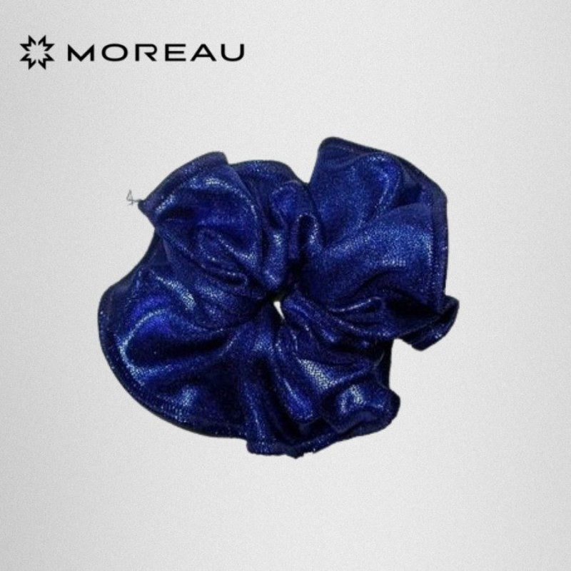 Chouchou lycra poudré bleu nuit