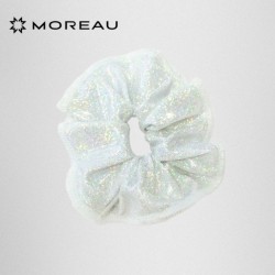 Chouchou lycra poudré cristal