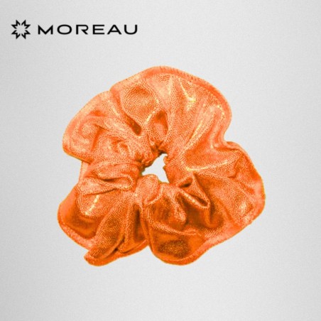 Chouchou lycra poudré abricot