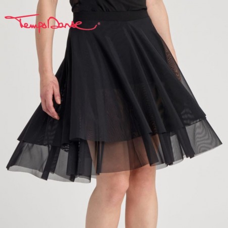 Jupe en tulle + short DORIANE noir