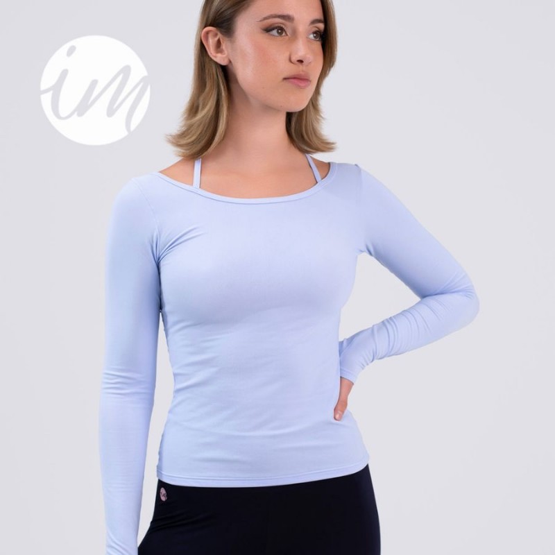 Eiskunstlauf pull GARDENIA hellblau