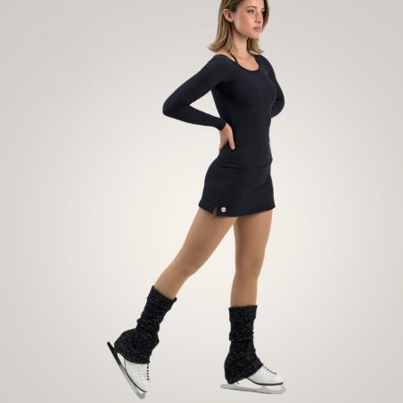 Jupe patinage GUILLERMINA noir