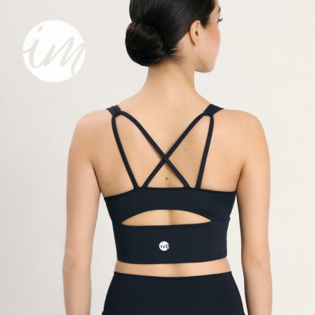 Crop Top  GIOVANNA schwarz