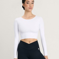 Crop Top GRAYSON weiss