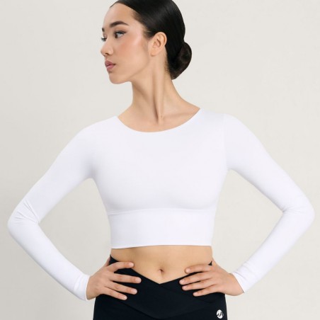 Crop Top GRAYSON weiss