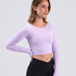 Crop Top GRAYSON lavendel