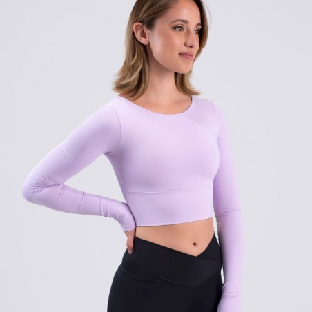 Crop Top GRAYSON lavendel