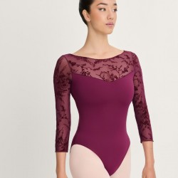 Tanztrikot GINA garnet