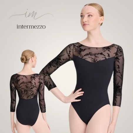 Justaucorps danse GINA noir