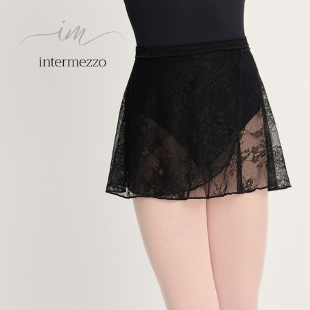 Tanzrock zum Binden GRISELDA schwarz