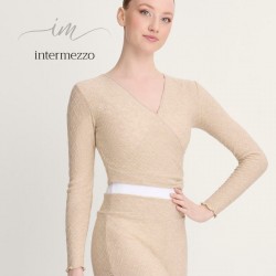 Wickelpullover GWEN beige