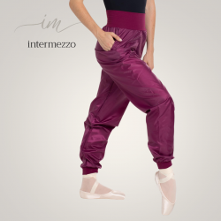 Pantalon échauffement - effet sauna garnet