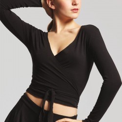 Wickeljacke VIGUEUR schwarz x Temps Danse