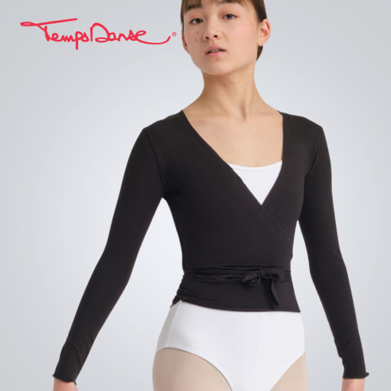 Wickeljacke VIGUEUR schwarz x Temps Danse