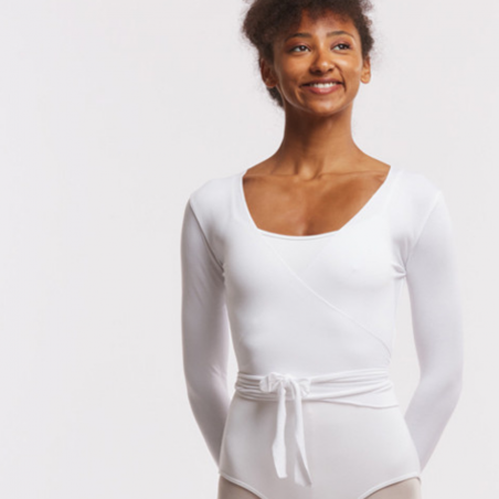 Wickeljacke VIGUEUR weiss x Temps Danse