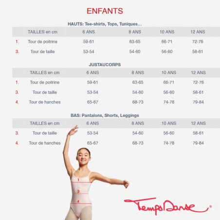cache-coeur enfant x Temps Danse Vigueur